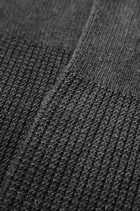 Chaussettes Texturées Grises