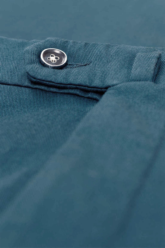 Chino bleu canard