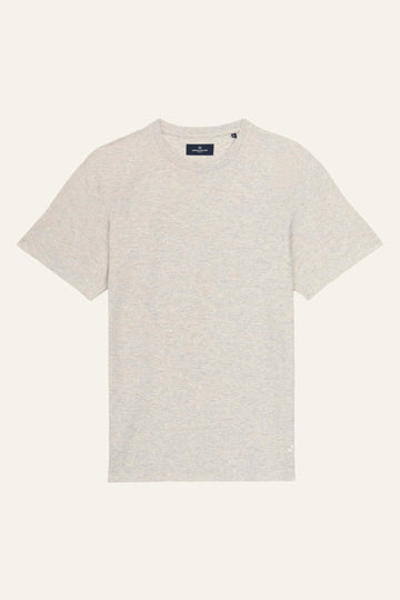 Tee-shirt texturé gris clair