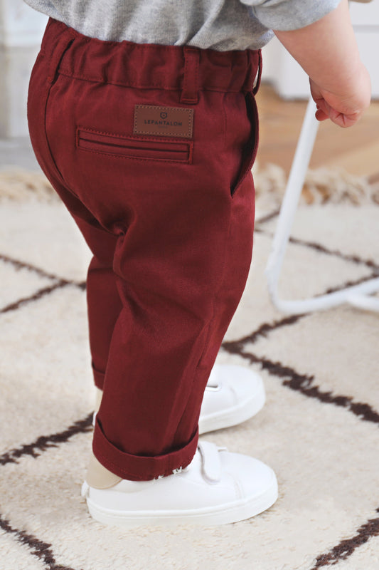 Chino Enfant Bleu Marine