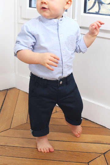 Chino Enfant Bleu Marine