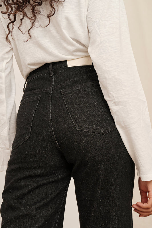 Jean Flare Vintage Noir