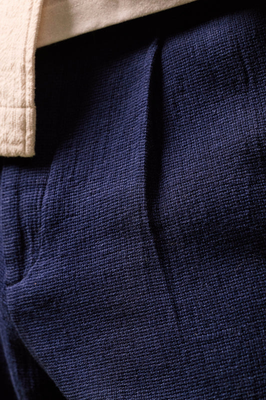 Jogpant aéré indigo