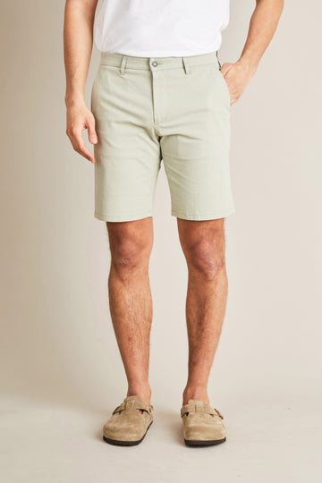 Bermuda aérien vert olive