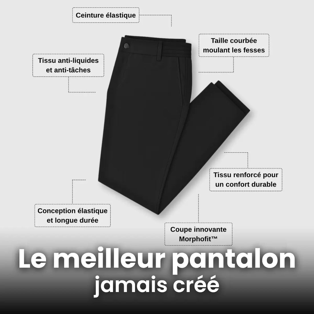 Pantalon Extensible MorphoFit®
