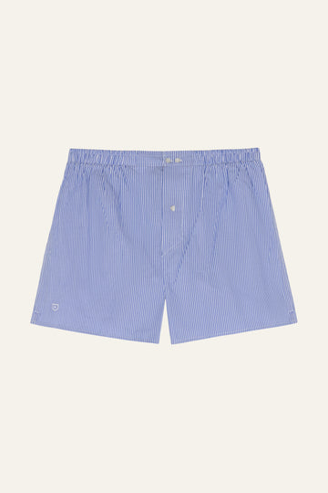 Caleçon rayures bleues