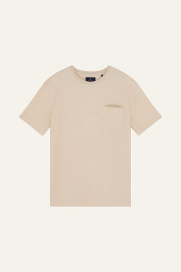 Tee-shirt waffle écru