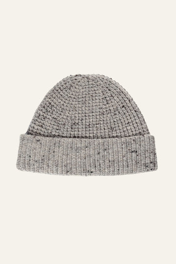 Bonnet en laine gris