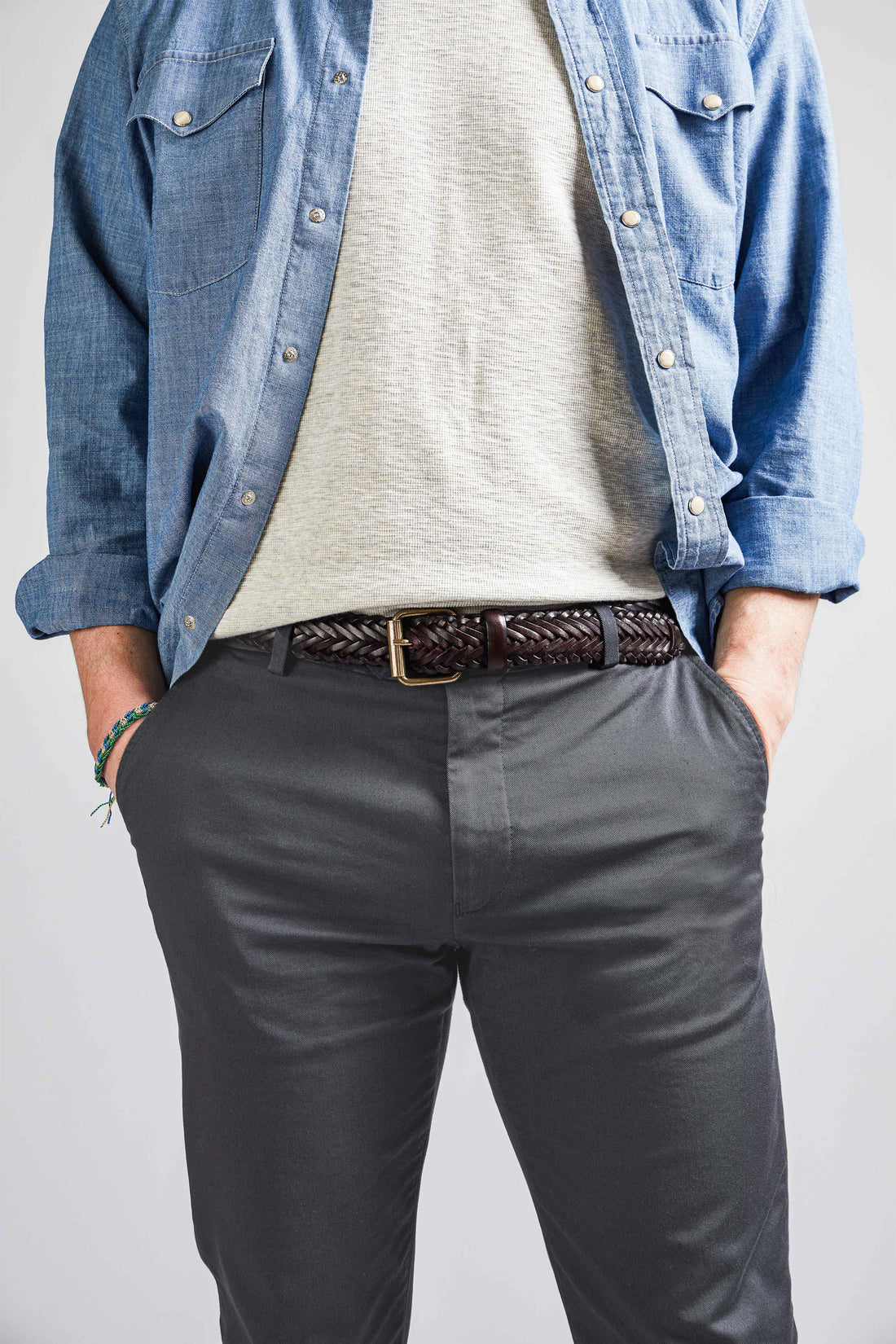 Chino gris anthracite