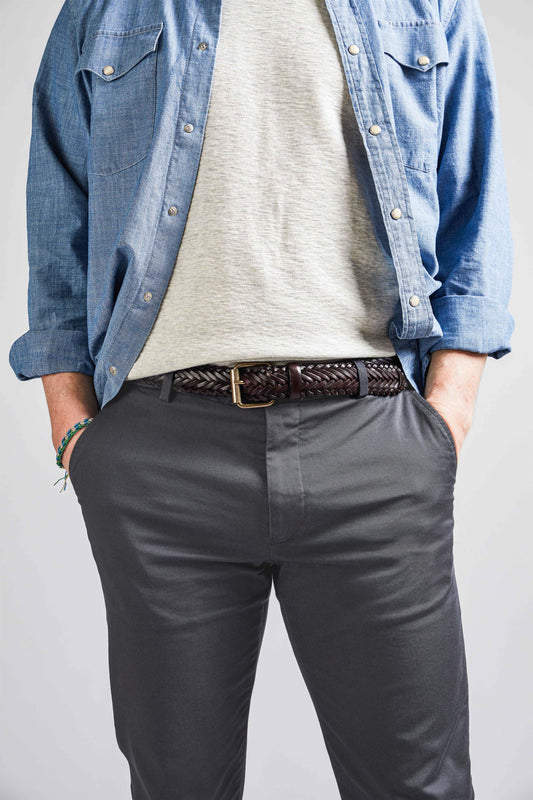 Chino gris anthracite