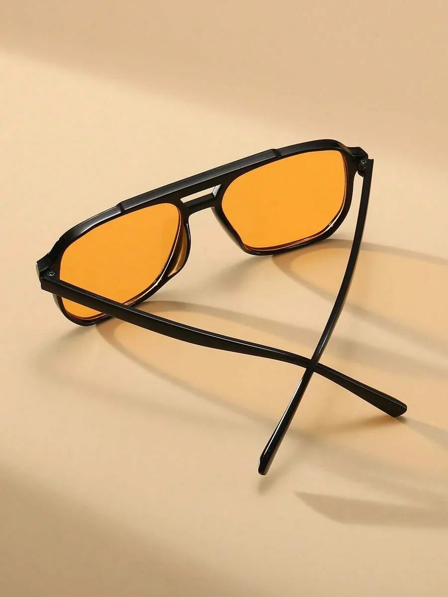 Lunettes de soleil homme à pont clé