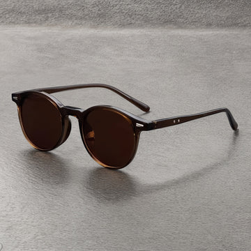 Lunettes de soleil homme rondes vintage