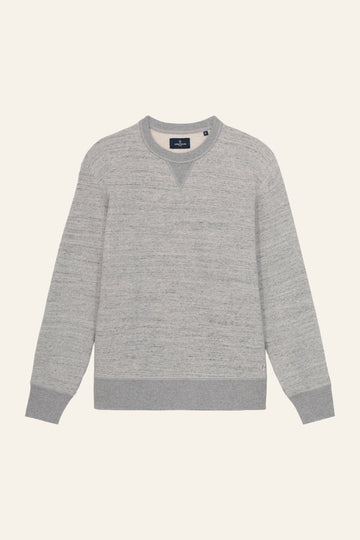 Sweat gris chiné